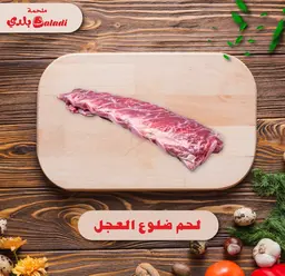 Beef ribs with bone